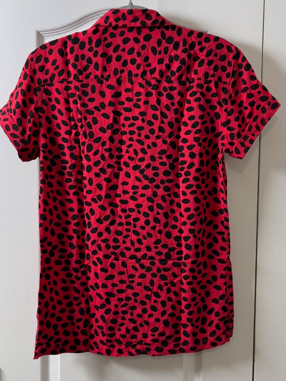 All Saints Mens Leopard Shirt XS - Picture 5 of 12